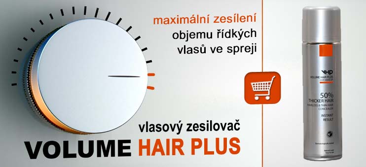Volume Hair Plus zahuštění vlasů ve spreji