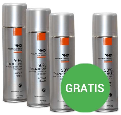 Volume Hair Plus vlasový zesilovač ve spreji AKCE 3+1 zdarma Černá
