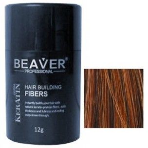 Beaver vlasová vlákna 12g Kaštanová (Auburn) | Hustsivlasy.cz